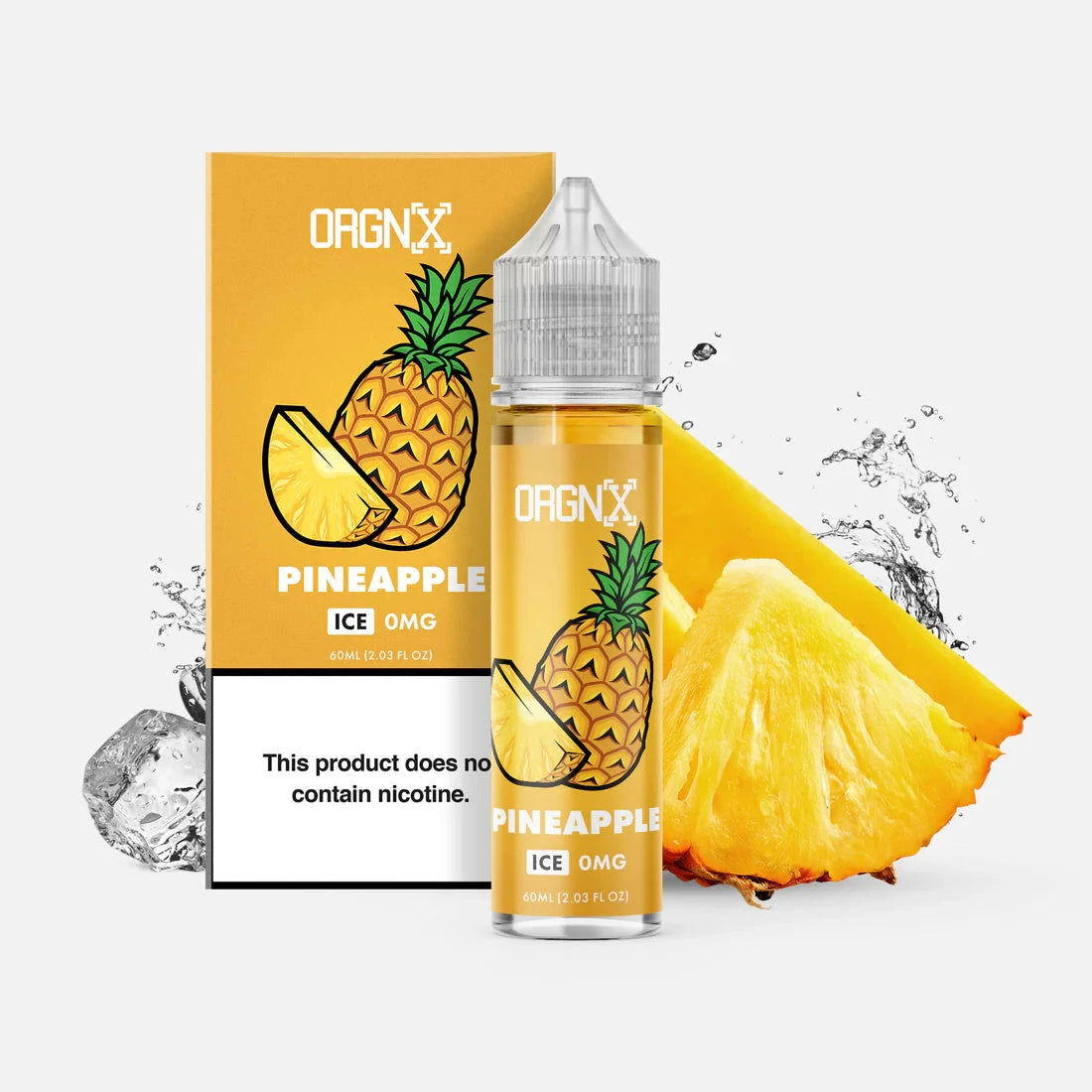 Pineapple Ice E-Liquid 60mL E-liquid ORGNX