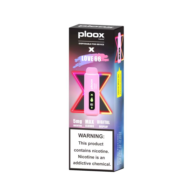 Ploox X Edition 5mg or 0.5% Disposable Wicked & Vivi's House Love 66 - Passf Honey D Watmln