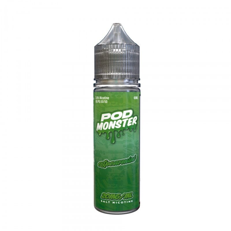 Pod Monster Salts 60ml High Content Salt E-Liquid High Content Salt E-Liquid 20mg Spearmint