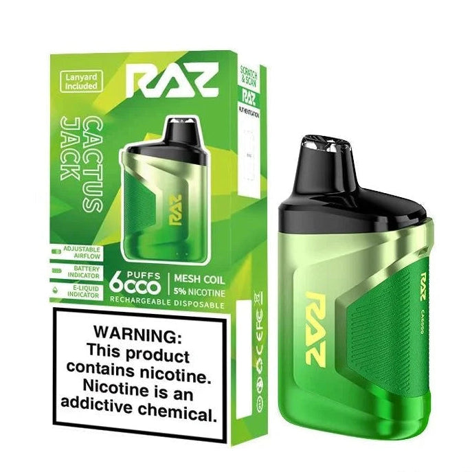 Raz 6000 Disposable Wicked & Vivi's House Cactus Jack