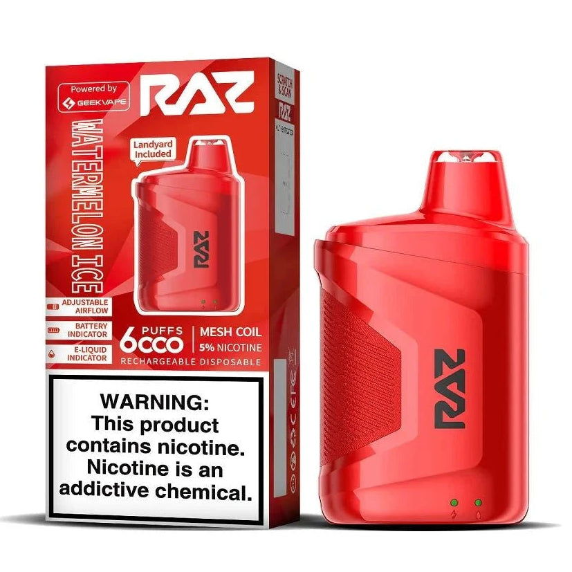 Raz 6000 Disposable Wicked & Vivi's House Watermelon Ice