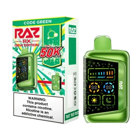 Raz RX Dew Edition Disposable Wicked & Vivi's House Code Green