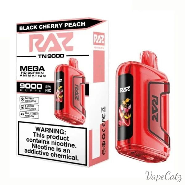 RAZ TN9000 Disposable Wicked & Vivi's House Black Cherry Peach
