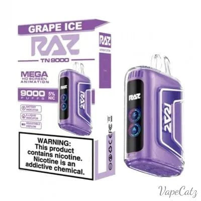 RAZ TN9000 Disposable Wicked & Vivi's House Grape Ice