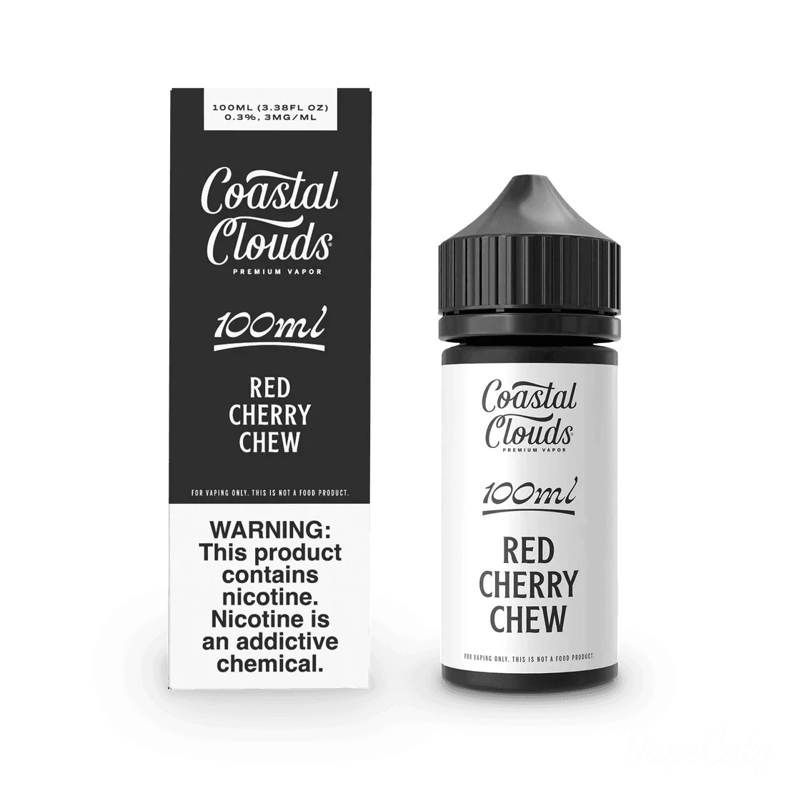 RED CHERRY CHEW 100ml E-Liquid Coastal Clouds