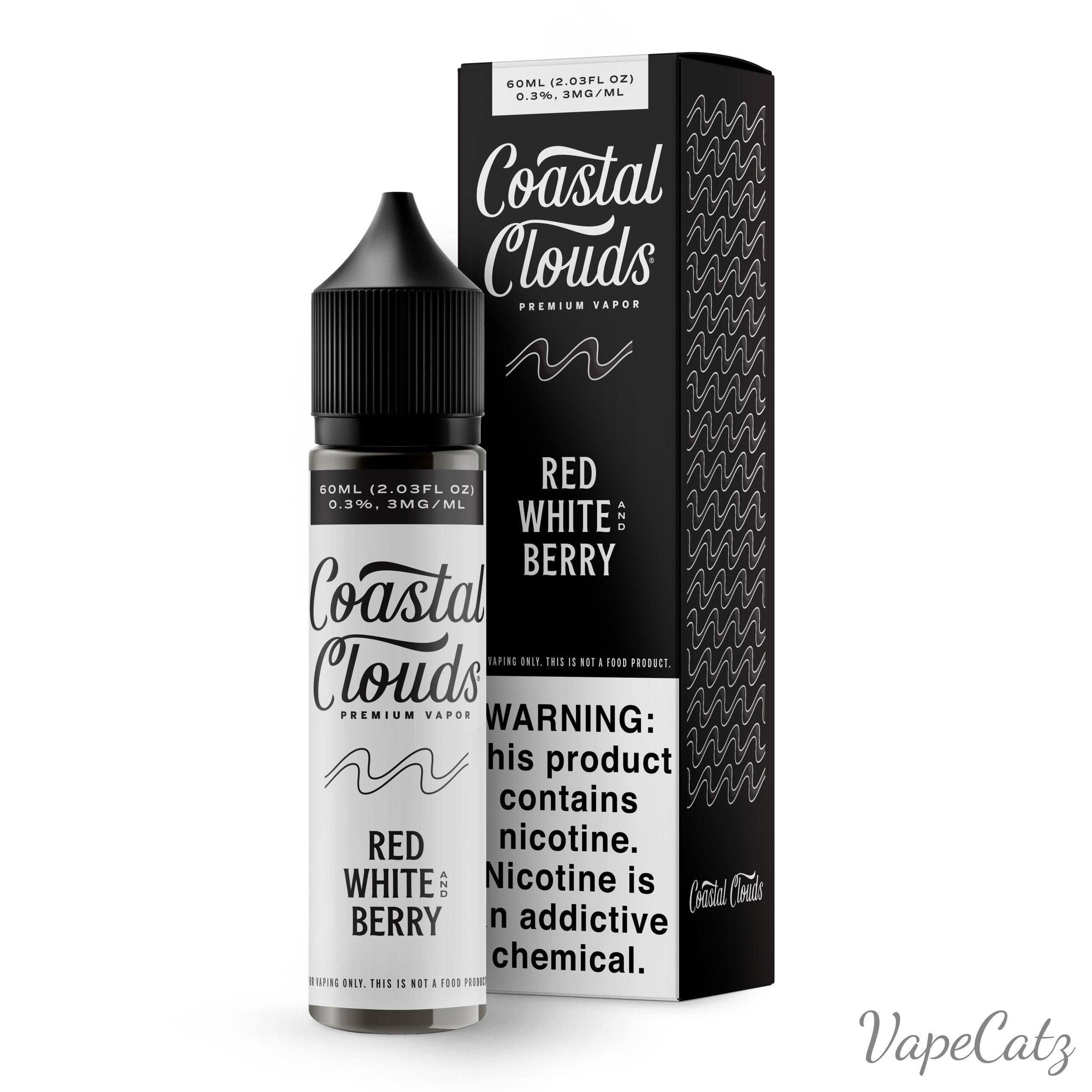 Red, White and Berry E-liquid Coastal Clouds