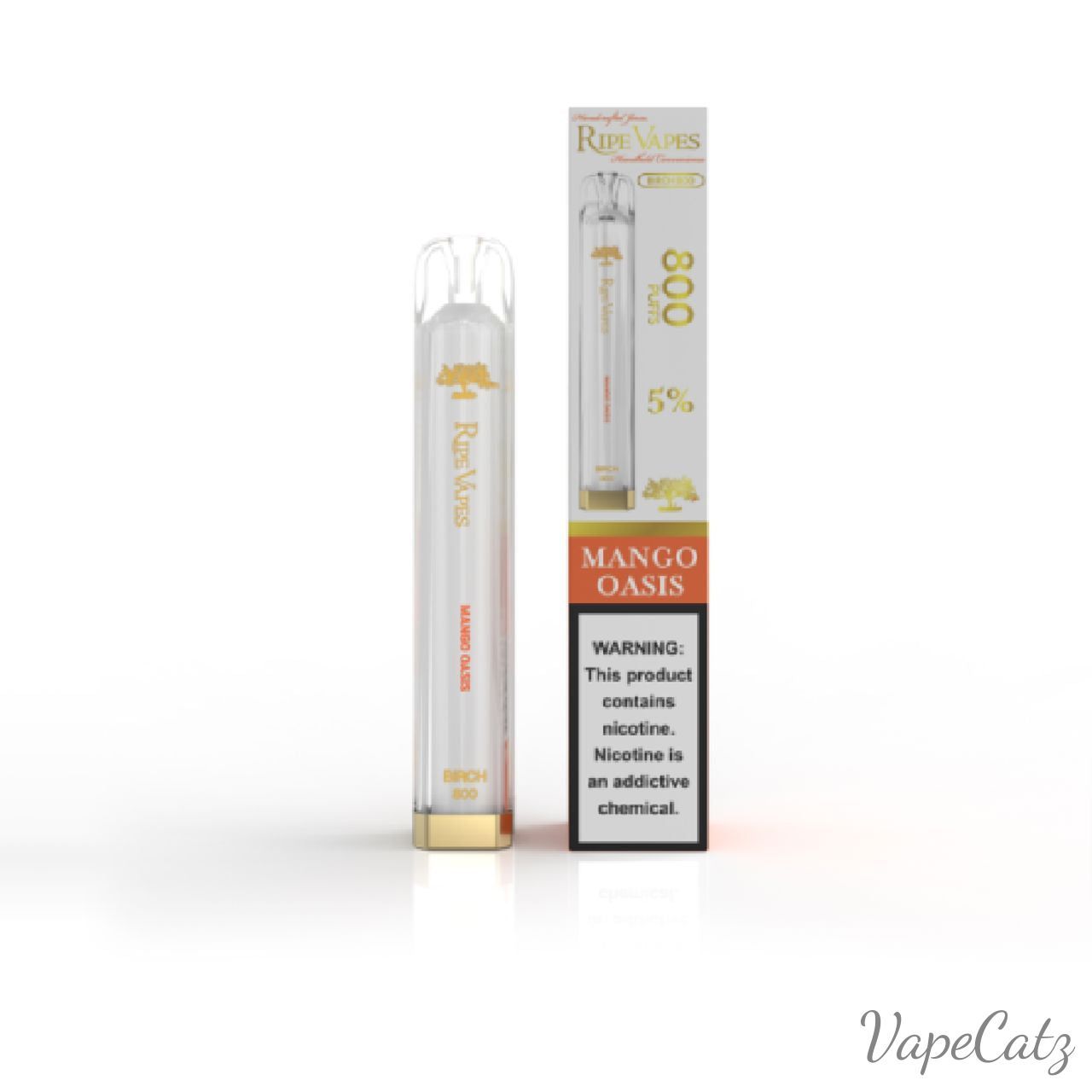 Ripe Vape Birch 800 Disposable Wicked & Vivi's House Mango Oasis