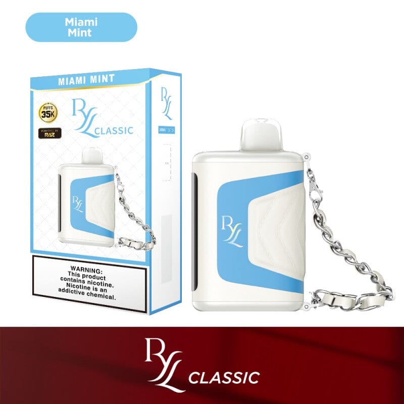 RYL Classic by Raz 35K FLASH SALE - 20% OFF Disposable Raz Miami Mint