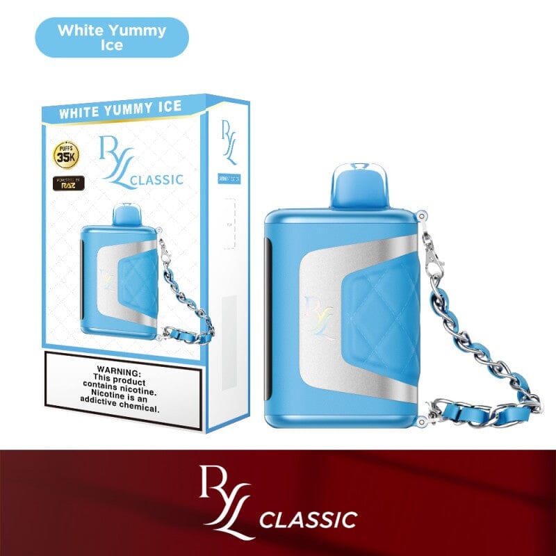 RYL Classic by Raz 35K FLASH SALE - 20% OFF Disposable Raz White Yummy Ice