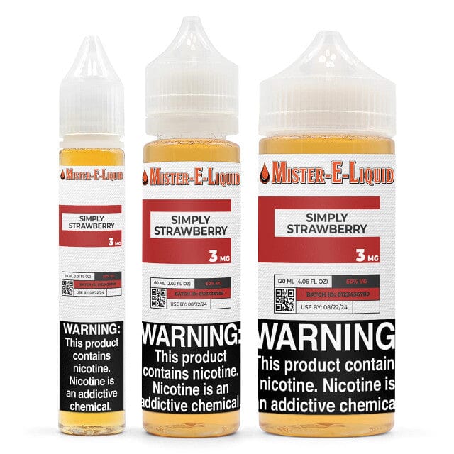 Simply Strawberry E-Liquid MEL