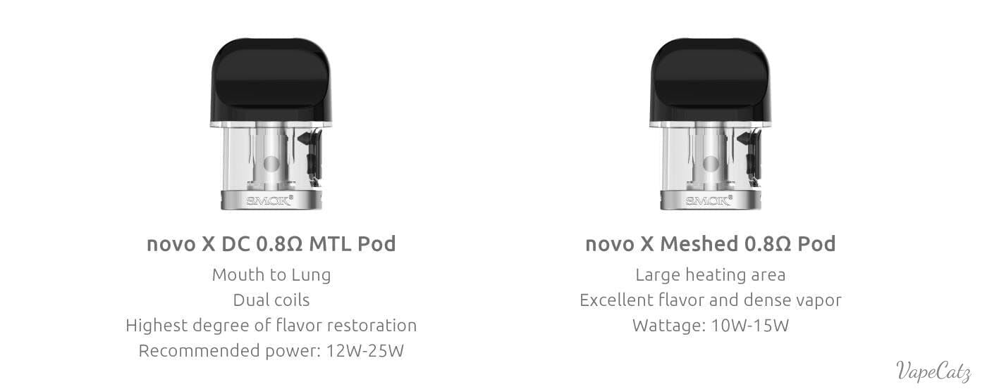 SMOK Novo X Replacement Pod for Novo X Device Coil Smok