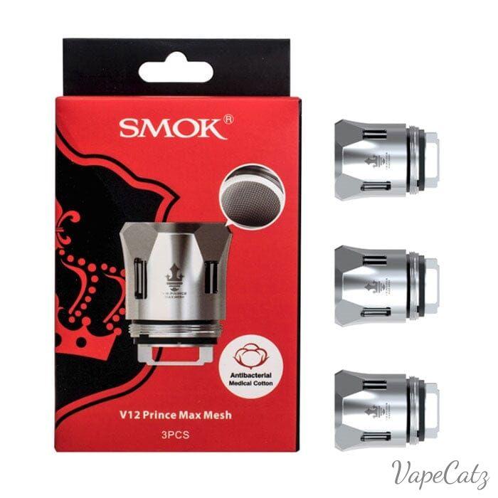 SMOK TFV12 Prince Replacement Coils Coil Smok 3 Per Box Max Mesh