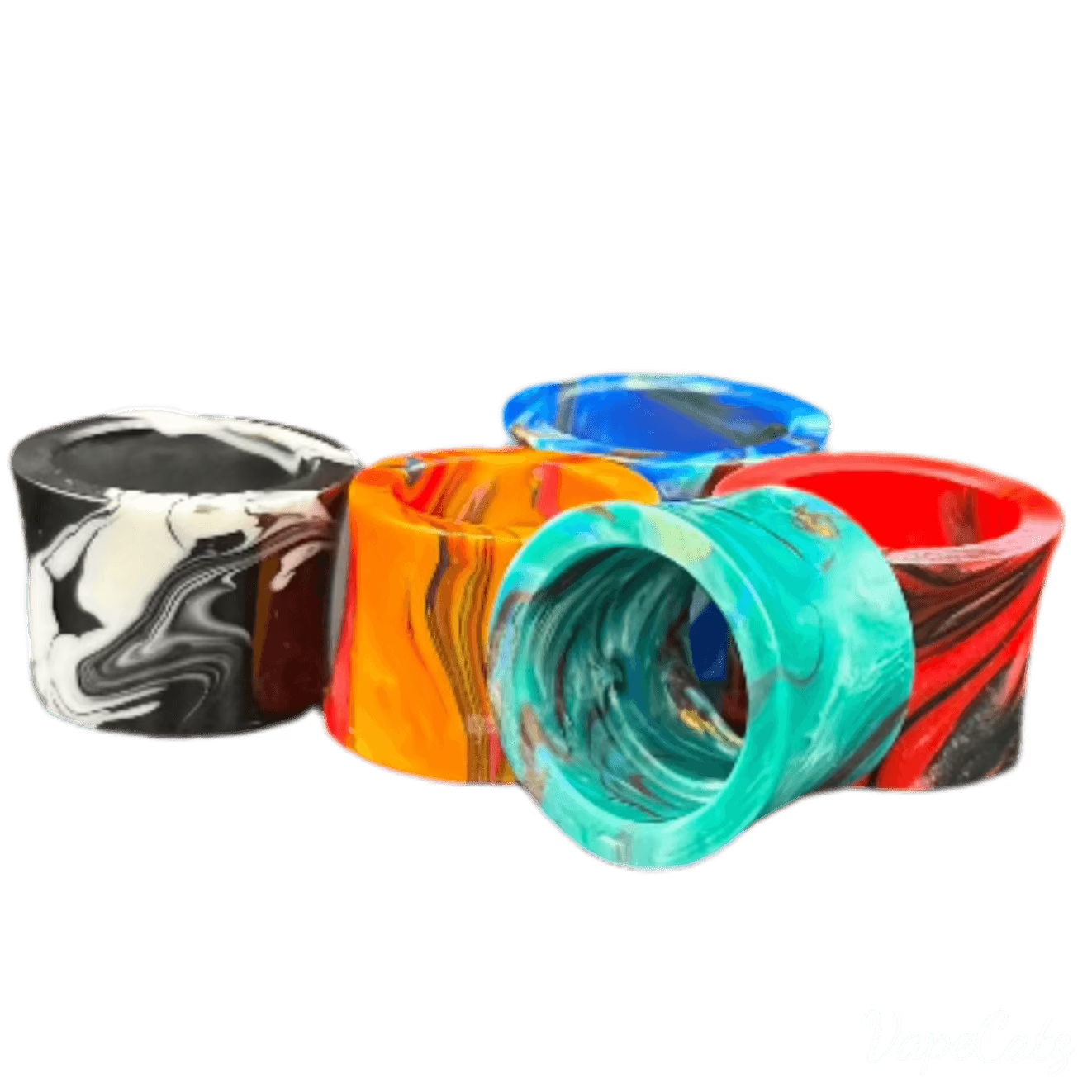 SMOK TFV16 / TFV18 Marbled Replacement Tip - Several Options F13 Vape Accessories 810 Drip Tip
