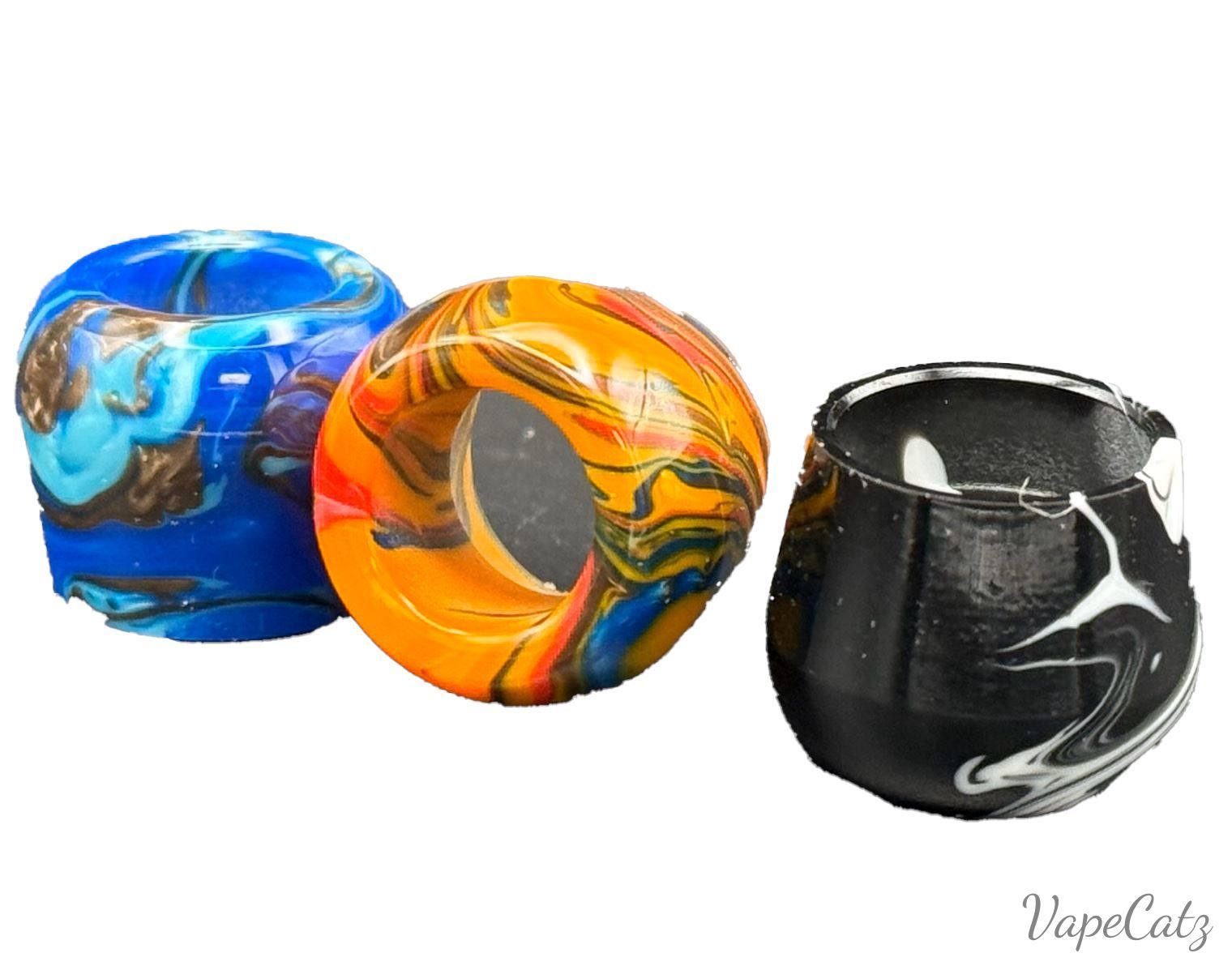 SMOK TFV16 / TFV18 Marbled Replacement Tip - Several Options F13 Vape Accessories 810 Drip Tip