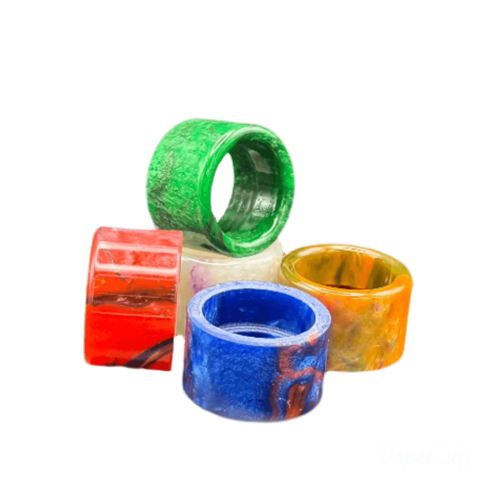 SMOK TFV16 / TFV18 Marbled Replacement Tip - Several Options F13 Vape Accessories 810 Drip Tip