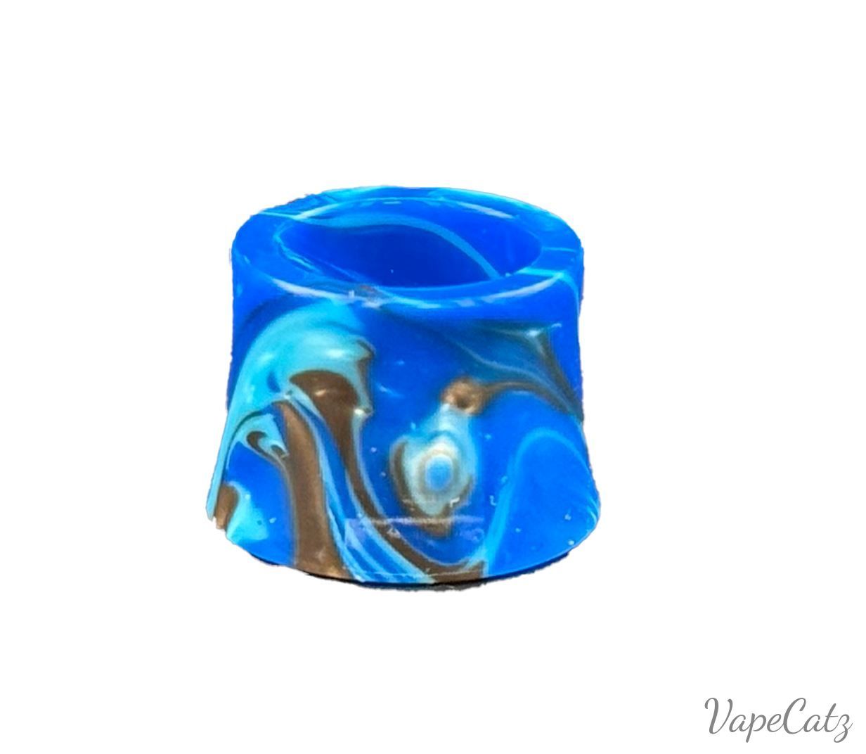 SMOK TFV16 / TFV18 Marbled Replacement Tip - Several Options F13 Vape Accessories 810 Drip Tip Concave - Blue & Turg Blend