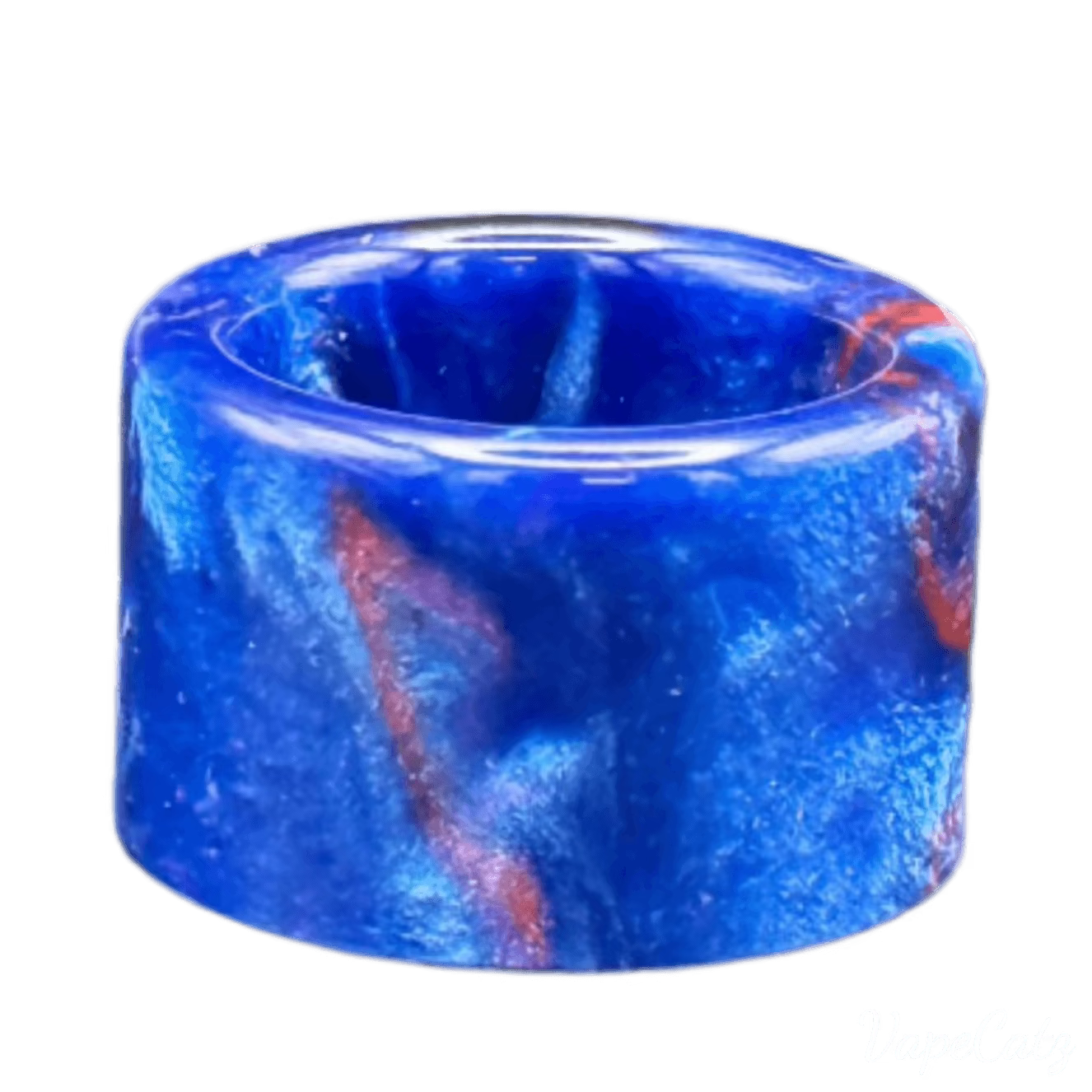 SMOK TFV16 / TFV18 Marbled Replacement Tip - Several Options F13 Vape Accessories 810 Drip Tip Short Stubby - Blue Blend