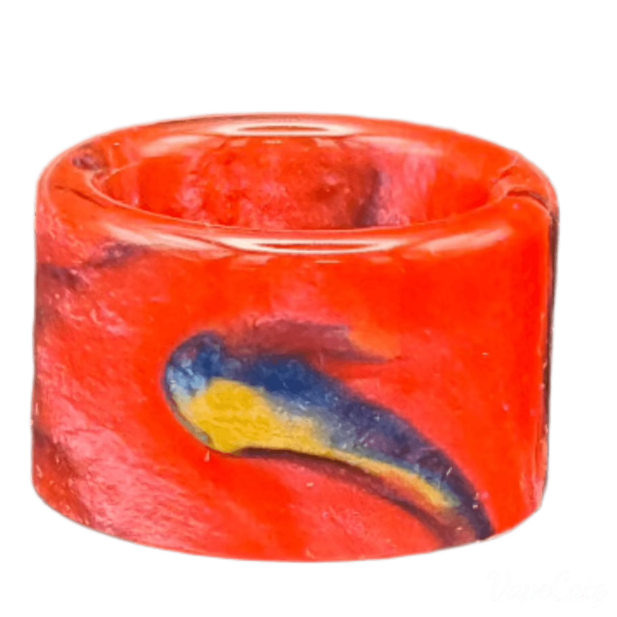 SMOK TFV16 / TFV18 Marbled Replacement Tip - Several Options F13 Vape Accessories 810 Drip Tip Short Stubby - Red Blend