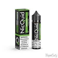 Spearmint E-Liquid NicQuid 50mL 0mg