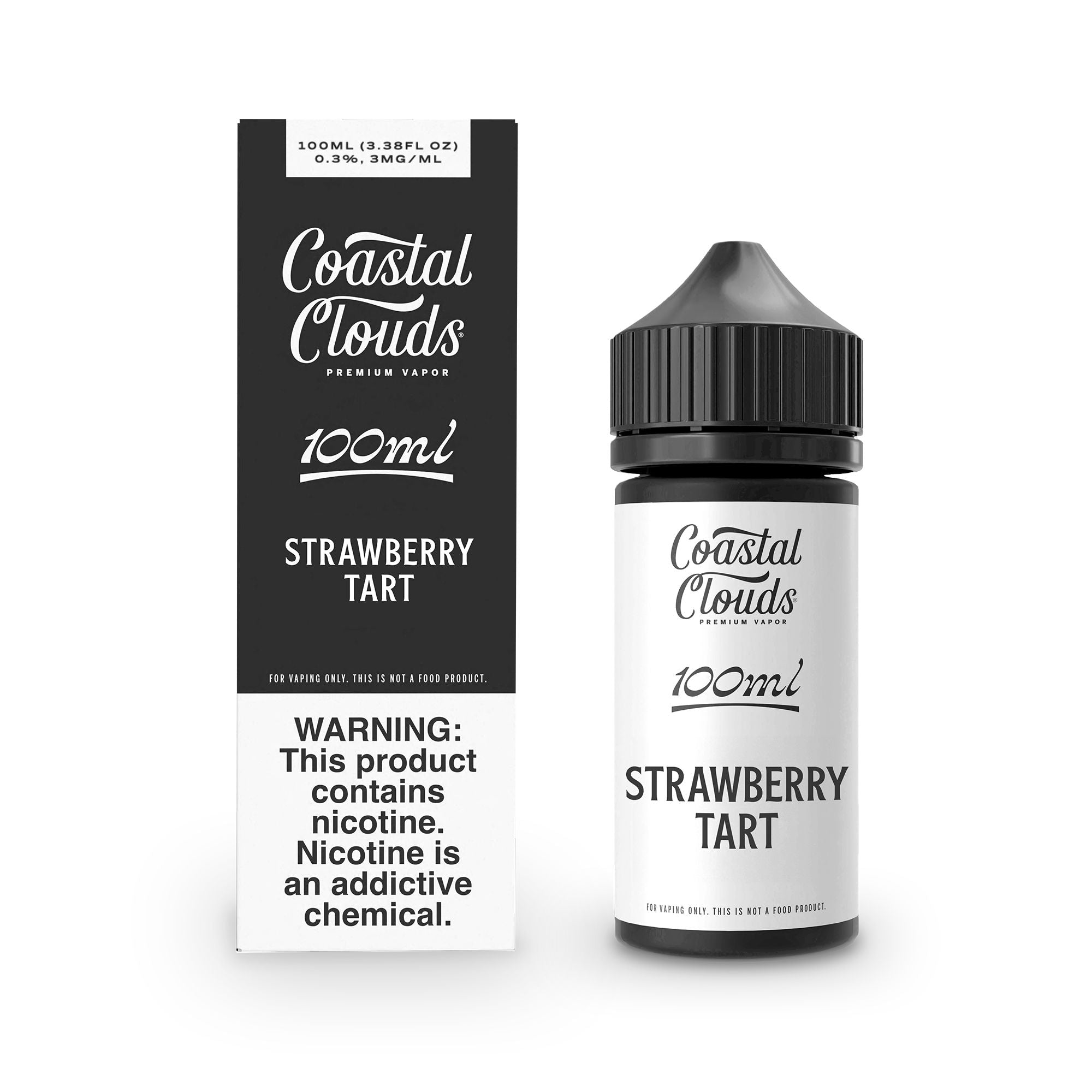 Strawberry Tart E-liquid Coastal Clouds