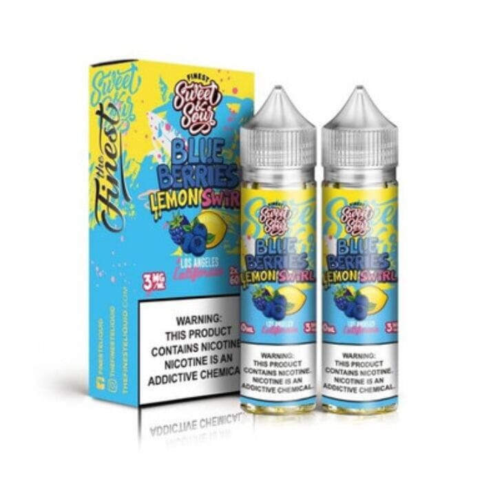 The Finest Collection E-Liquid Beard Vape Co Blue Berrie Lemon Swirl 0mg