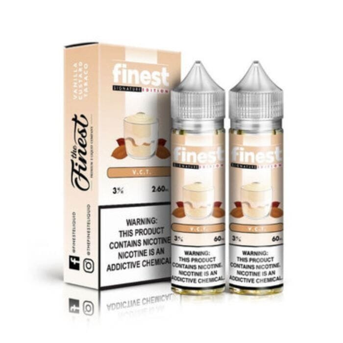 The Finest Collection E-Liquid Beard Vape Co Vanilla Custard Tobacco 0mg
