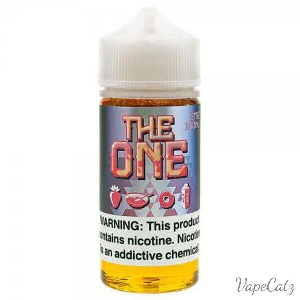 The One Vape Juice by Beard E-Liquid Beard Vape Co 100ml Strawberry 0mg