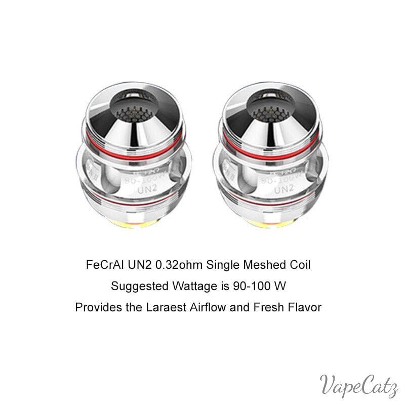 Uwell Valyrian II and III Replacement Coils Coil Uwell 0.32 Single Mesh (90 - 100W)