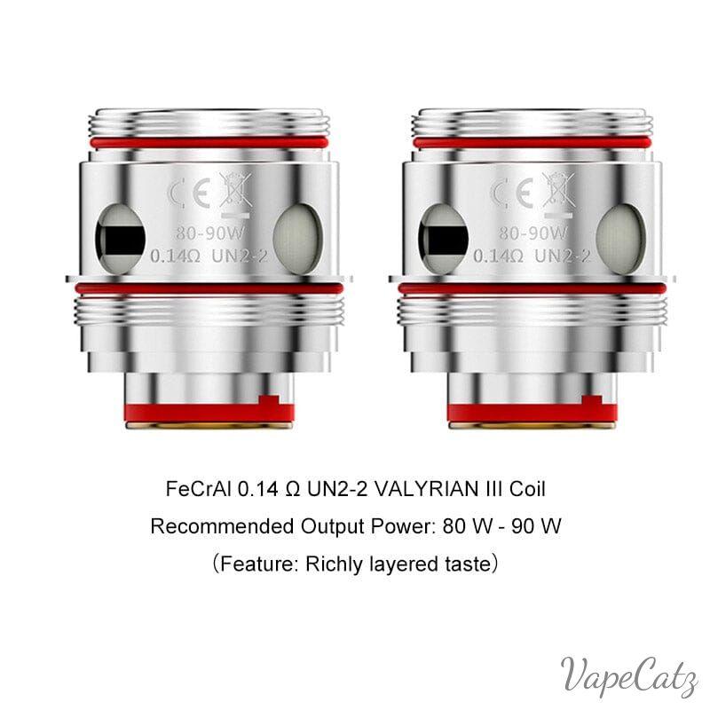Uwell Valyrian II and III Replacement Coils Coil Uwell Valyrian III UN2-2 Dual Mesh H 0.14