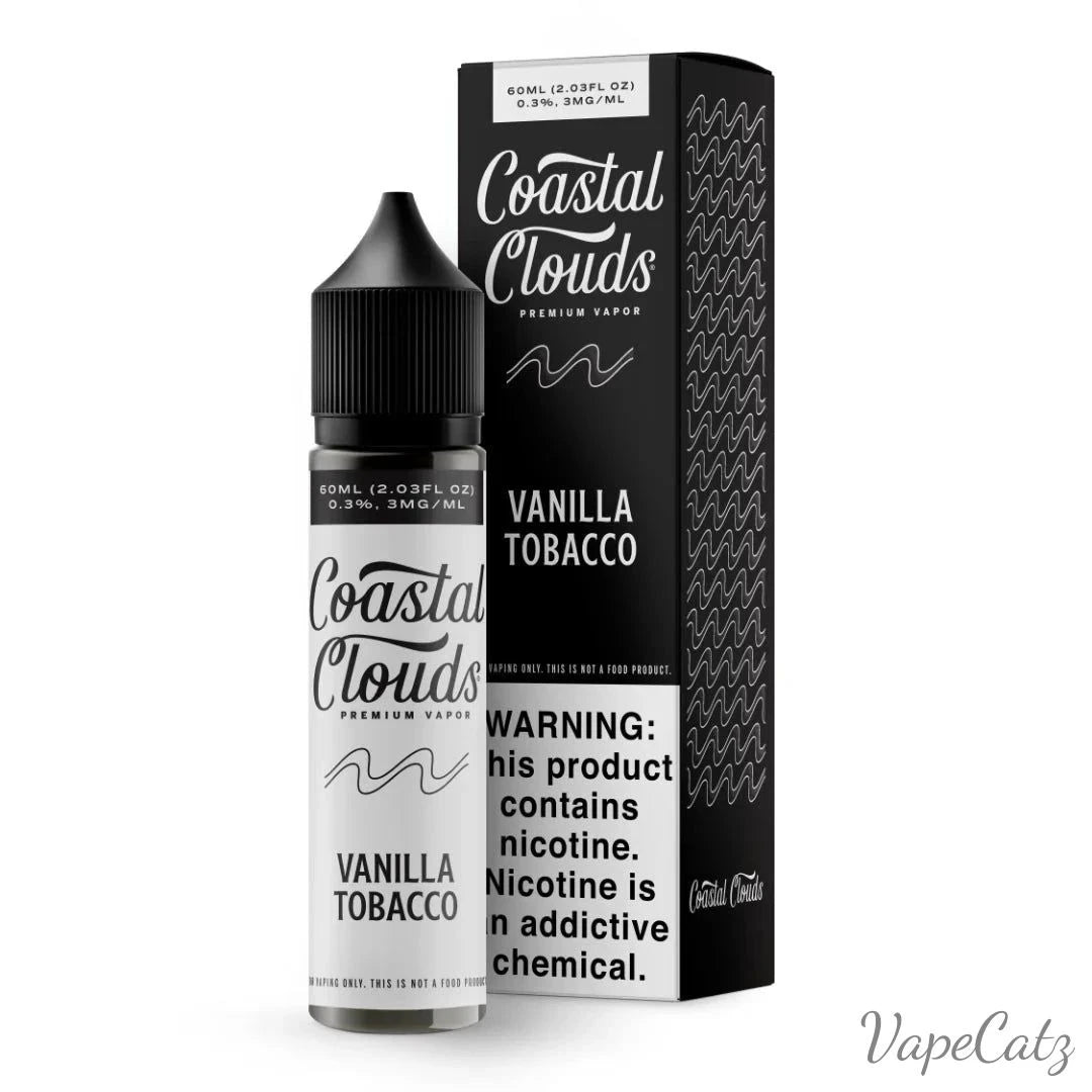 Vanilla Tobacco E-Liquid Coastal Clouds