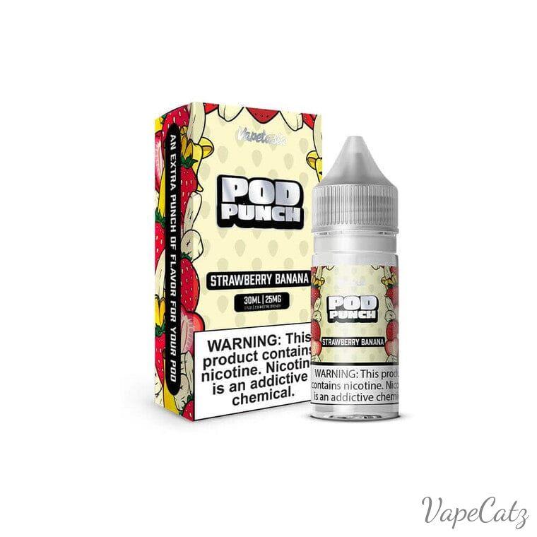Vapetasia High Content Salt E-Liquid High Content Salt E-Liquid Strawberry Banana Pod Punch
