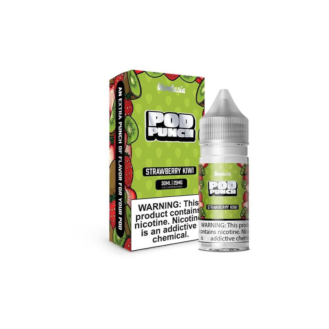 Vapetasia High Content Salt E-Liquid High Content Salt E-Liquid Strawberry Kiwi Pod Punch