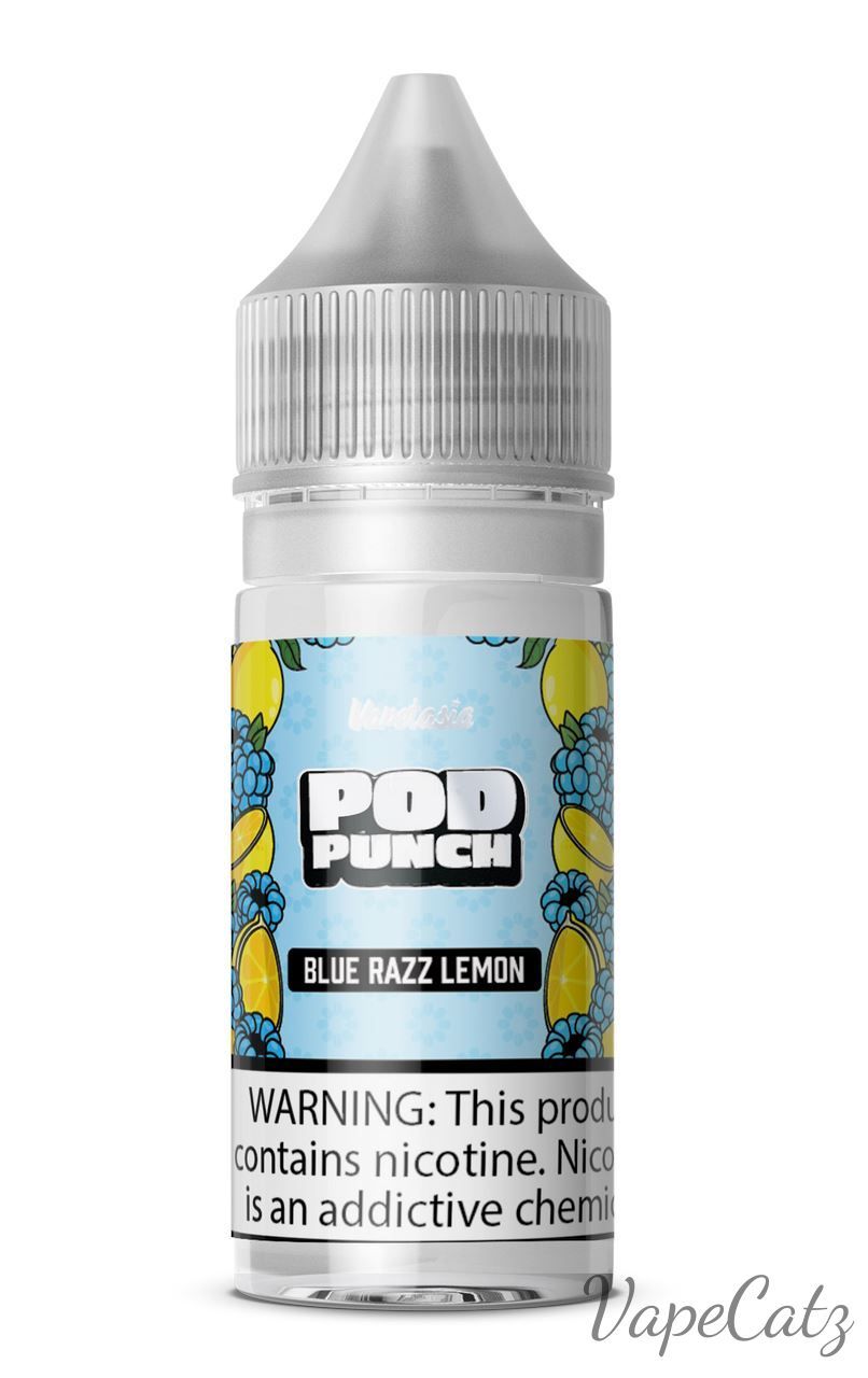 Vapetasia Pod Punch 24mg High Content Salt E-Liquid High Content Salt E-Liquid Blue Razz Lemon