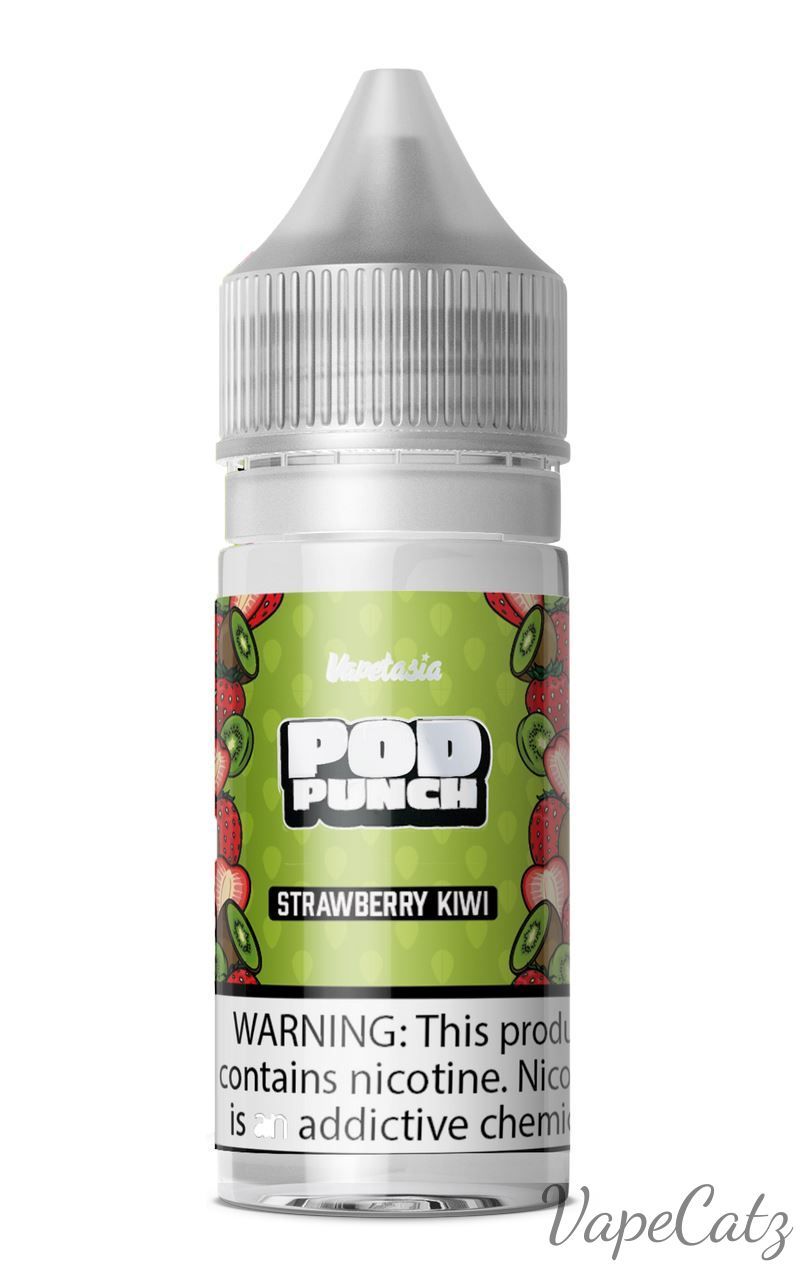 Vapetasia Pod Punch 24mg High Content Salt E-Liquid High Content Salt E-Liquid Strawbery Kiwi Ice
