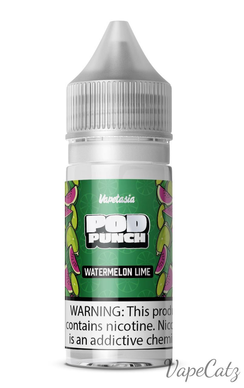 Vapetasia Pod Punch 24mg High Content Salt E-Liquid High Content Salt E-Liquid Watermelon Lime