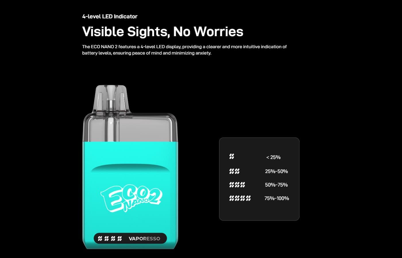 Vaporesso ECO Nano 2 Pod System Kit 1000mAh 6ml Classic Collection Classic Collection