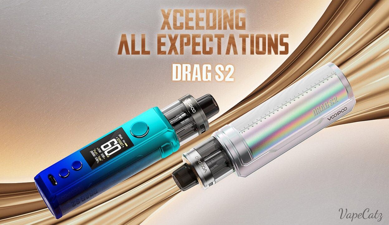 Voopoo Drag S2 60W Box Mod Kit with PnP X Cartridge DTL / MTL 2500mAh 5ml Classic Collection Classic Collection