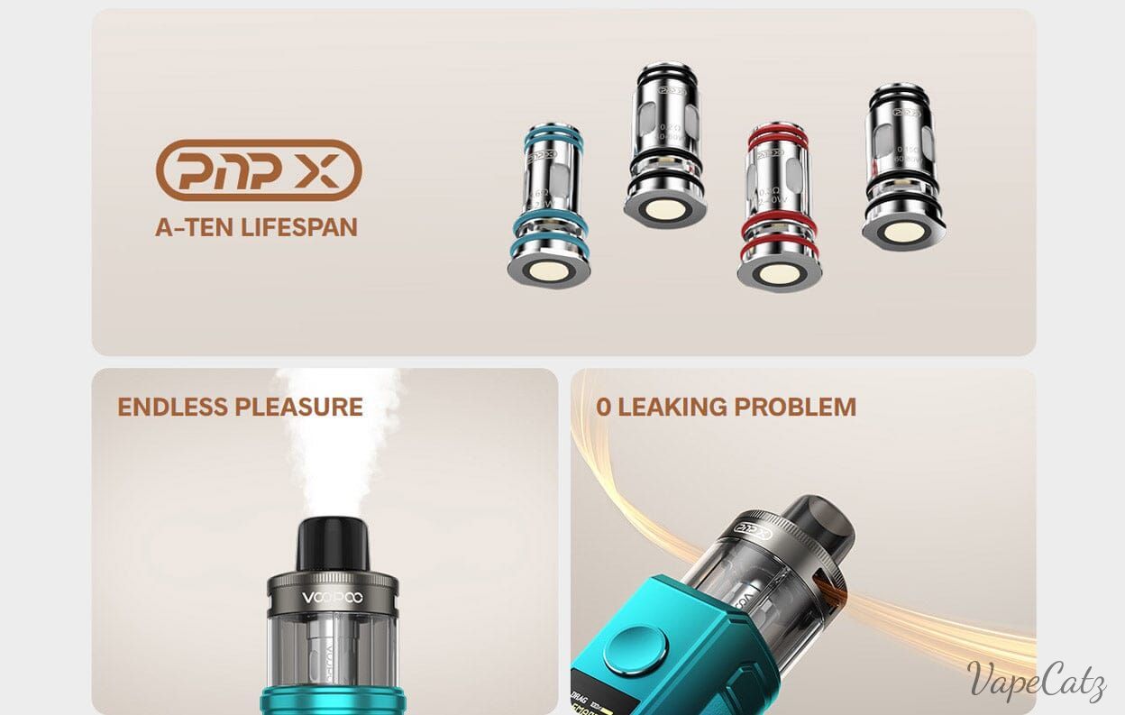 Voopoo Drag S2 60W Box Mod Kit with PnP X Cartridge DTL / MTL 2500mAh 5ml Classic Collection Classic Collection