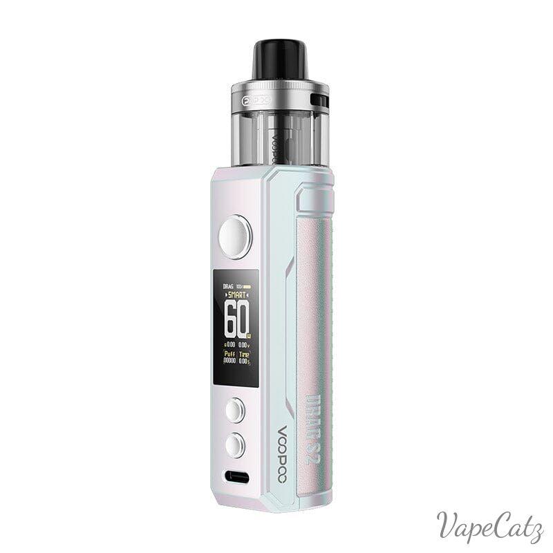 Voopoo Drag S2 60W Box Mod Kit with PnP X Cartridge DTL / MTL 2500mAh 5ml Classic Collection Classic Collection Colorful Silver S2