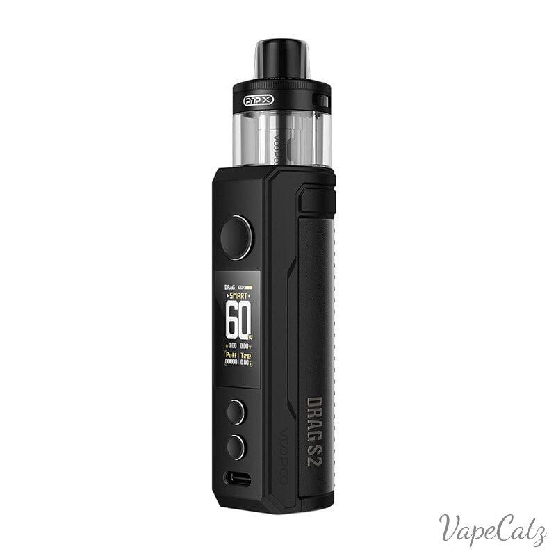 Voopoo Drag S2 60W Box Mod Kit with PnP X Cartridge DTL / MTL 2500mAh 5ml Classic Collection Classic Collection Spray Black S2