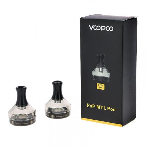 Voopoo PnP MTL Empty Pod Cartridge 2ml For V. Suit ,Drag S, Drag X, Drag Max, Argus Kit, Seal Kit (2pcs/pack) Coil VooPoo