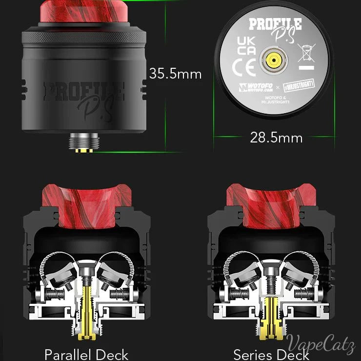 WoToFo Profile P.S. Dual Mesh RDA Classic Collection Classic Collection