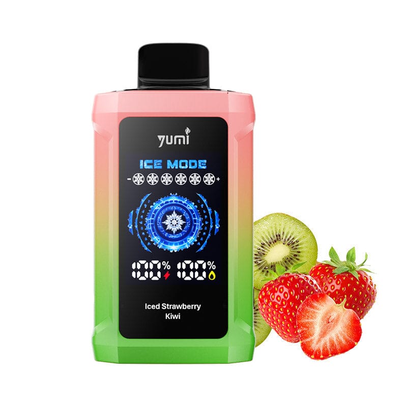 Yumi P20000 Disposable Wicked & Vivi's House Iced Strawberry Kiwi