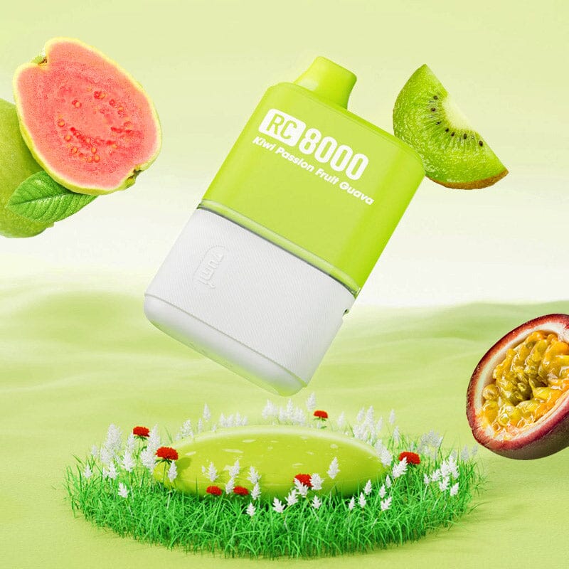 YUMI RC8000 Disposable Vape 50mg Kits Disposable YUMI Kiwi Passionfruit