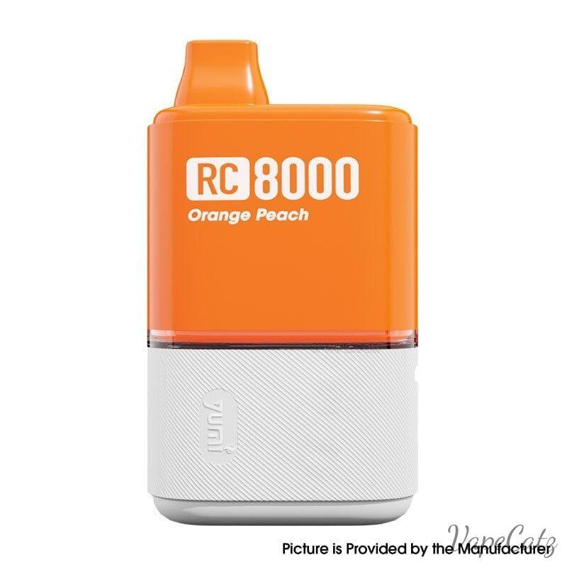 YUMI RC8000 Disposable Vape 50mg Kits Disposable YUMI Orange Peach