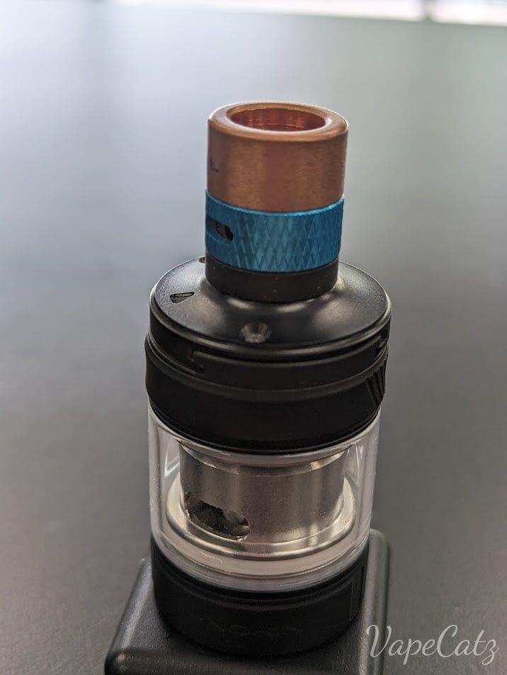 510 Drip Tip Copper Tipped Adjustable Air Flow CB1 Vape Accessories 510 Replacement Tips Blue & Black W Copper