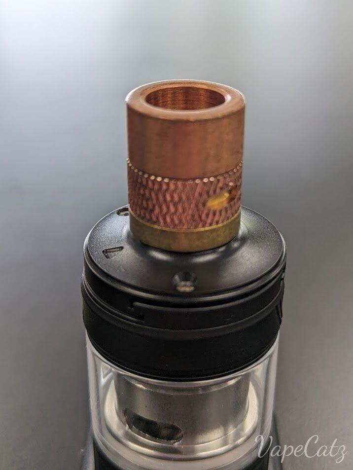 510 Drip Tip Copper Tipped Adjustable Air Flow CB1 Vape Accessories 510 Replacement Tips Rose Gold W Copper