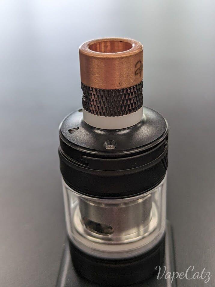 510 Drip Tip Copper Tipped Adjustable Air Flow CB1 Vape Accessories 510 Replacement Tips White & Black W Copper