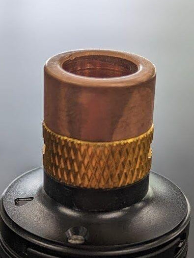 510 Drip Tip Copper Tipped Adjustable Air Flow CB1 Vape Accessories 510 Replacement Tips Yellow Gold & Black W Copper