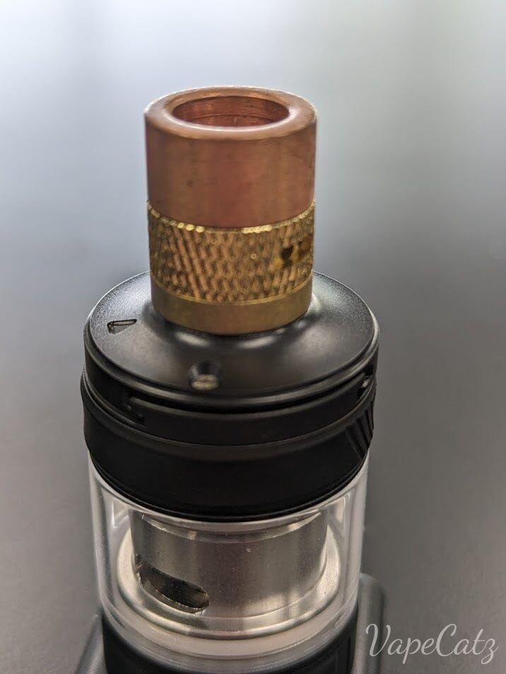 510 Drip Tip Copper Tipped Adjustable Air Flow CB1 Vape Accessories 510 Replacement Tips Yellow Gold W Copper